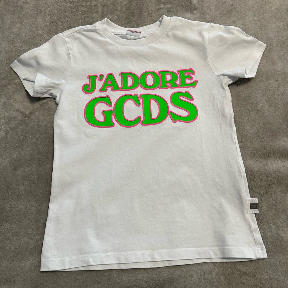 GCDS kids tee made in italy